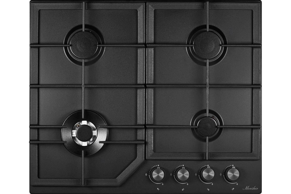 Варочная поверхность MONSHER MSG 60 Noir 76444 - выгодная цена, отзывы ...