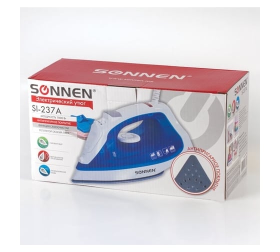 Утюг SONNEN SI-237A 453504