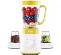 Блендер 3 в 1 KITFORT бело-желтый КТ-3031-5