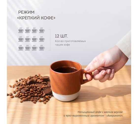 Электрическая кофеварка Galaxy LINE GL 0711 1100 Вт, объем 1.8 л 7010407110