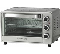Мини-печь Galaxy LINE GL 2608 объем 23 л, мощность 1800 Вт, 6 режимов работы гл2608л