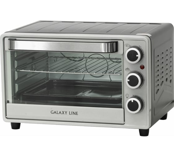 Мини-печь Galaxy LINE GL 2608 объем 23 л, мощность 1800 Вт, 6 режимов работы гл2608л 1