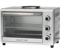 Мини-печь с одной конфоркой Galaxy LINE GL 2602 объем 38 л, 3000 Вт гл2602л