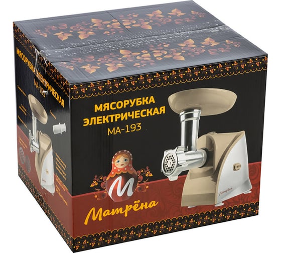 Мясорубка Матрена МА-193 реверс 102766