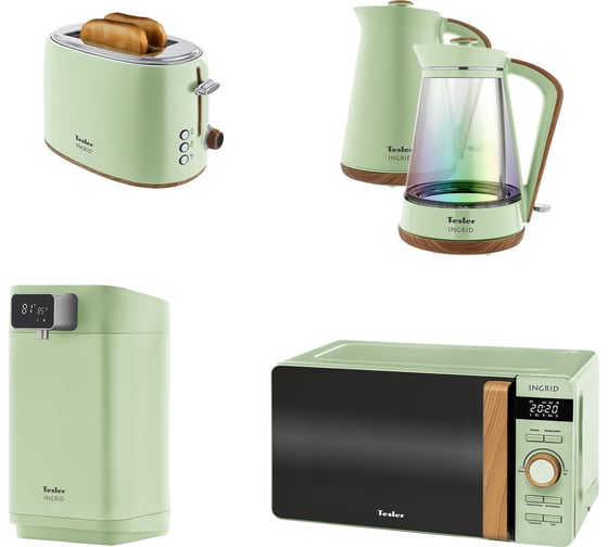 Тостер Tesler TT-240 GREEN 00000201475