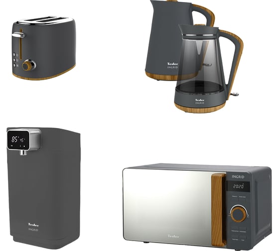 Тостер Tesler TT-240 GREY 00000201179