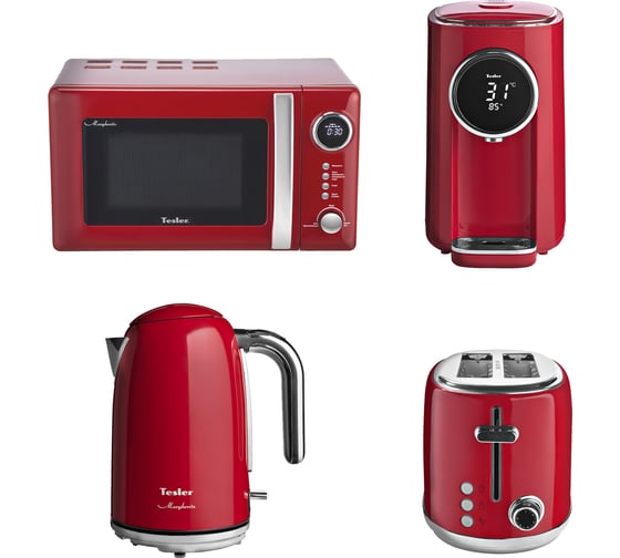Тостер Tesler TT-255 RED 00000096293