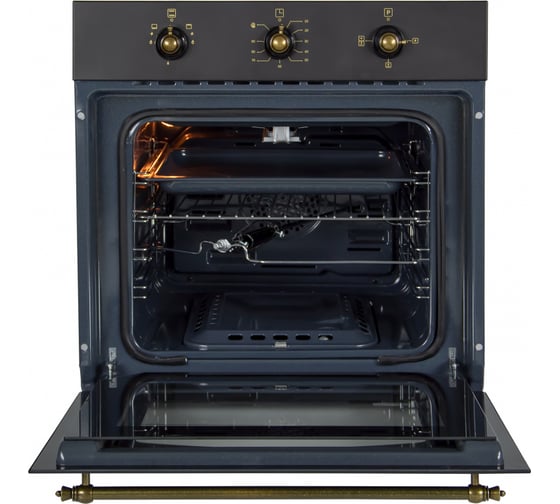 Газовый духовой шкаф MBS DG-607BL 5262