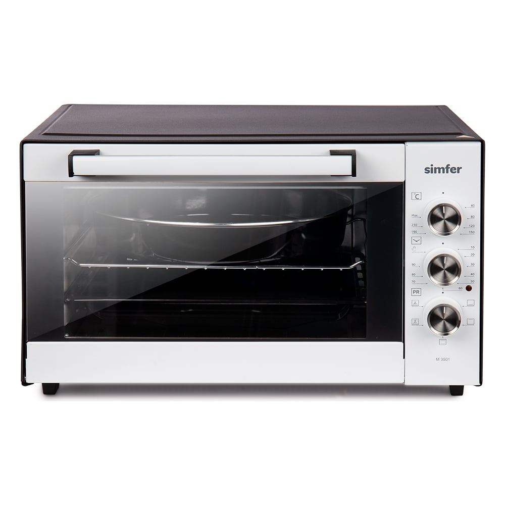 Мини-печь SImfer Classic 35 л, 5 режимов работы, конвекция, 2 противня ...