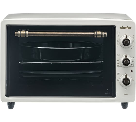 Мини-печь SImfer Albeni Retro 3 режима работы, бежевая M3407 1