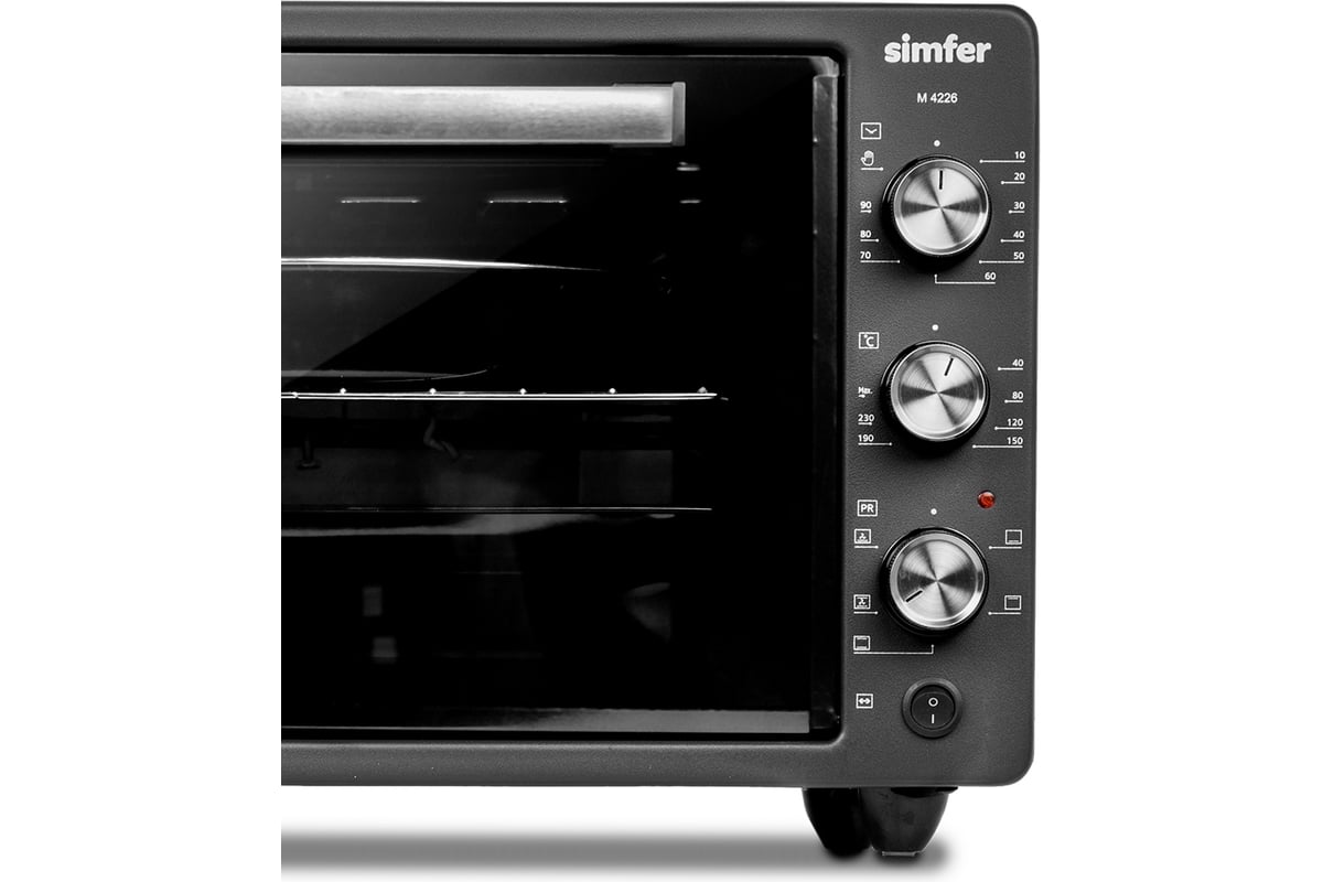 Мини-печь SImfer Albeni Plus 6 режимов работы, 2 противня, конвекция ...