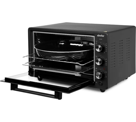 Мини-печь SImfer Albeni Plus 6 режимов работы, 2 противня, конвекция, вертел M4226