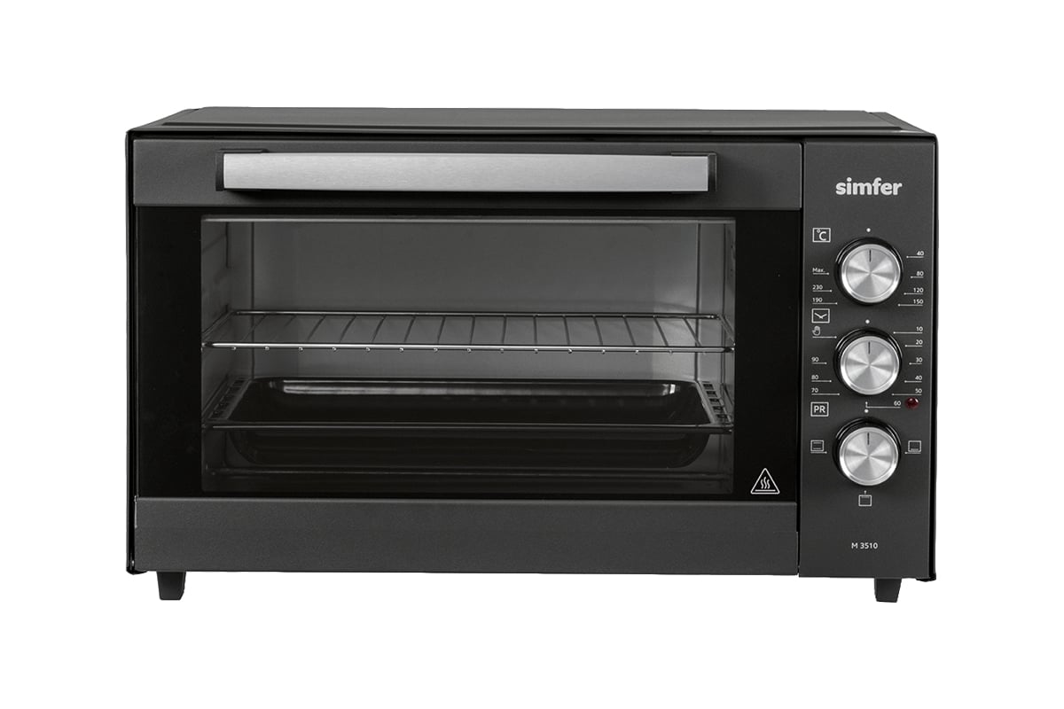Мини-печь SImfer Classic, 3 режима работы, верхний и нижний нагрев ...
