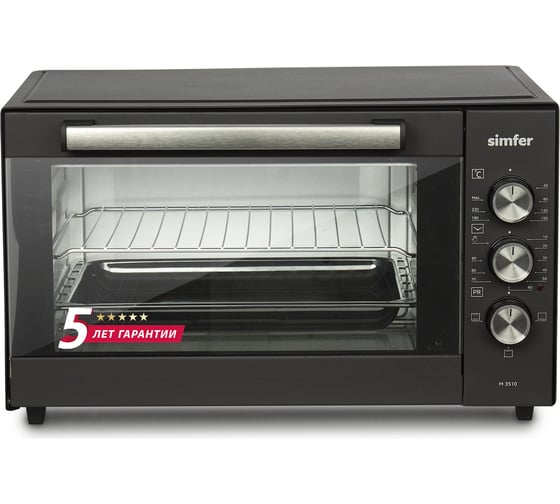 Мини-печь SImfer Classic, 3 режима работы, верхний и нижний нагрев M3510