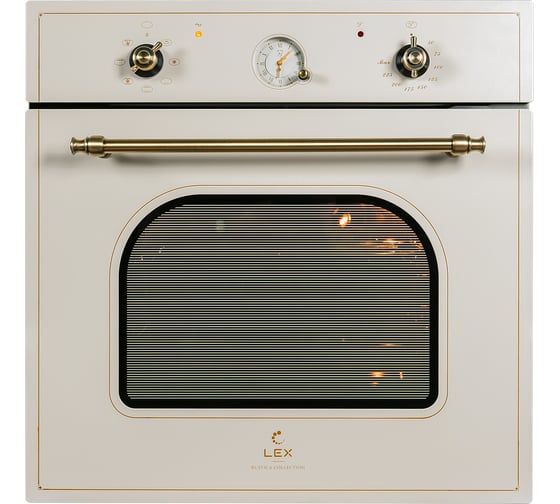 Встраиваемый духовой шкаф Lex EDM 6073 С IV Light Белый антик CHAO000342