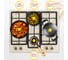 Газовая варочная панель Simfer WOK конфорка, с газ-контролем H60V41O597 12