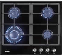 Газовая варочная поверхность Simfer газ-контроль, WOK конфорка H60V41B516