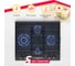 Газовая варочная поверхность SImfer газ-контроль, WOK-конфорка, антрацит H60V41L597 11