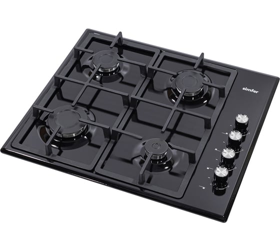 Газовая варочная панель SImfer газконтроль, автоподжиг, эмаль H60Q40B572