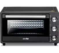 Мини-печь SImfer 5 режимов работы, черная M2503