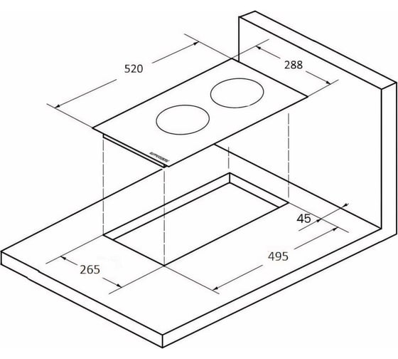 Варочная поверхность KUPPERSBERG ECS 321 6435