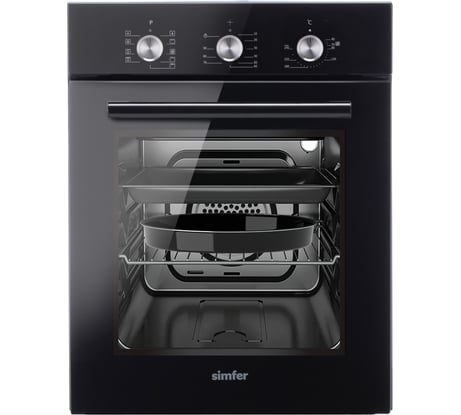 Электрический духовой шкаф SImfer 9 режимов работы, конвекция, гриль B4EB19070