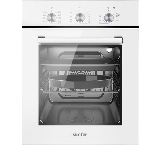 Электрический духовой шкаф SImfer 9 режимов работы, конвекция, гриль B4EW19070
