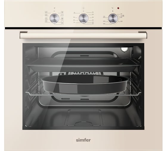 Электрический духовой шкаф SImfer 9 режимов работы, конвекция, гриль B6ER19071 1
