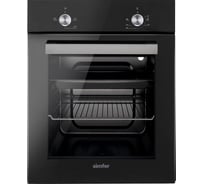 Электрический духовой шкаф SImfer 3 режима работы, черный B4EB04070