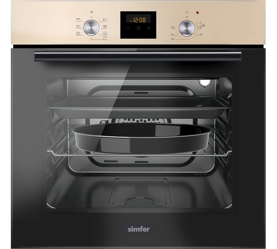 Электрический духовой шкаф SImfer 7 режимов работы, конвекция, гриль B6ER56070 1