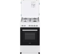 Комбинированная плита SImfer белая F50MW43011