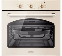 Электрический духовой шкаф SImfer 5 режимов работы, конвекция B6EO16007