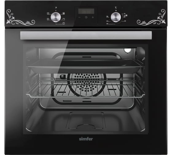 Электрический духовой шкаф SImfer 5 режимов работы, конвекции B6EB56022
