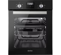 Электрический духовой шкаф SImfer 5 режимов работы, конвекция B4EB56016