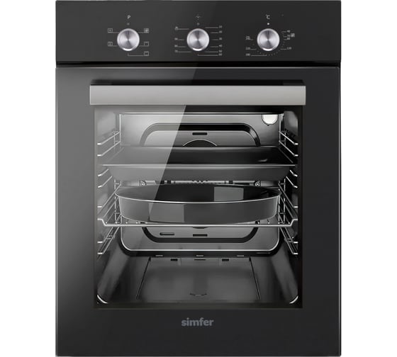 Электрический духовой шкаф SImfer 5 режимов работы, конвекция B4EB16016 1