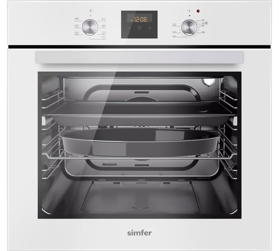 Электрический духовой шкаф SImfer 6 режимов работы, гриль, конвекция B6EC58016
