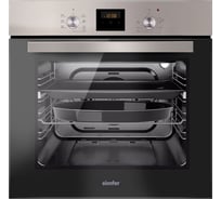 Электрический духовой шкаф SImfer 6 режимов работы, гриль, конвекция B6EM58016