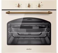 Электрический духовой шкаф SImfer 5 режимов, конвекция B6EO16112