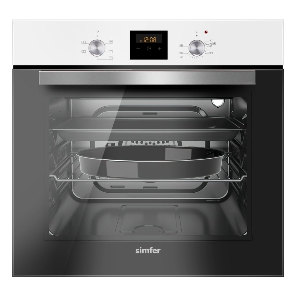 Электрический духовой шкаф SImfer 5 режимов работы, конвекция B6EW56016 ...