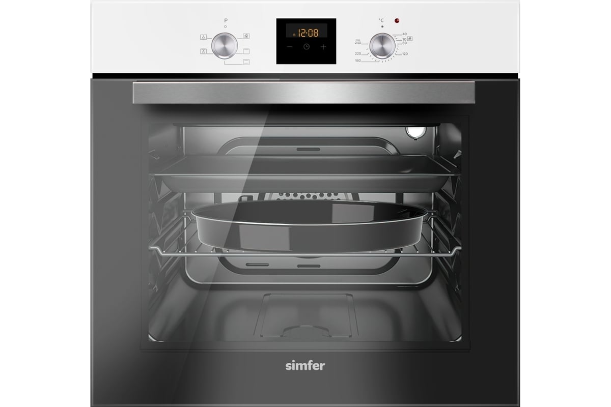 Электрический духовой шкаф SImfer 5 режимов работы, конвекция B6EW56016 ...