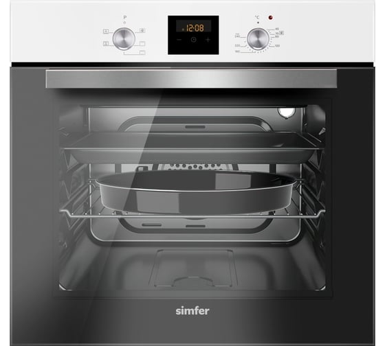 Электрический духовой шкаф SImfer 5 режимов работы, конвекция B6EW56016 1