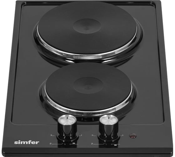 Электрическая варочная панель SImfer 3 уровня мощности, черный H30E02B016