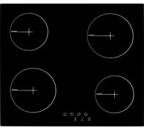 Электрическая варочная панель SImfer 9 уровней мощности, индикаторы остаточного тепла H60D14B055