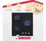 Газовая варочная поверхность SImfer газ-контроль, WOK конфорка, черное стекло H45N35B571 2