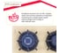Газовая варочная поверхность SImfer с газ-контролем, WOK-конфоркой H60N41O571 5