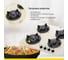 Газовая варочная поверхность SImfer с газ-контролем, WOK-конфоркой H60N41O571 7