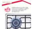 Газовая варочная поверхность SImfer WOK-конфорка, газ-контроль H60Q41M571 5