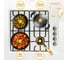 Газовая варочная поверхность SImfer газ контроль, WOK конфорка H60Q41R571 5