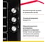 Газовая варочная поверхность SImfer решётки LAMA, газ-контроль, черный H45V35B571 8