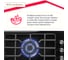 Газовая варочная поверхность SImfer решётки LAMA, газ-контроль, черный H45V35B571 9